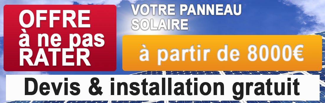 panneau solaire le moin cher